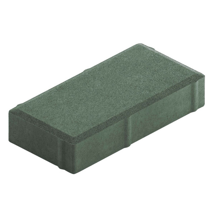 Брусчатка тротуарная 200х100х100 Зеленый